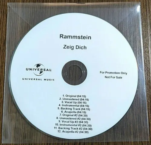 Rammstein / Zeig dich (12-Track Promo)