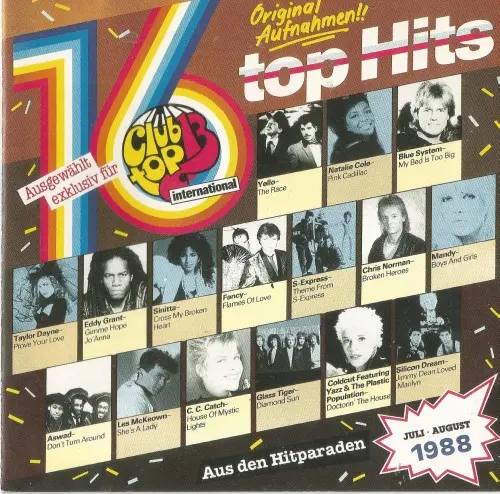 Club Top 13 International - Juli/August 1988